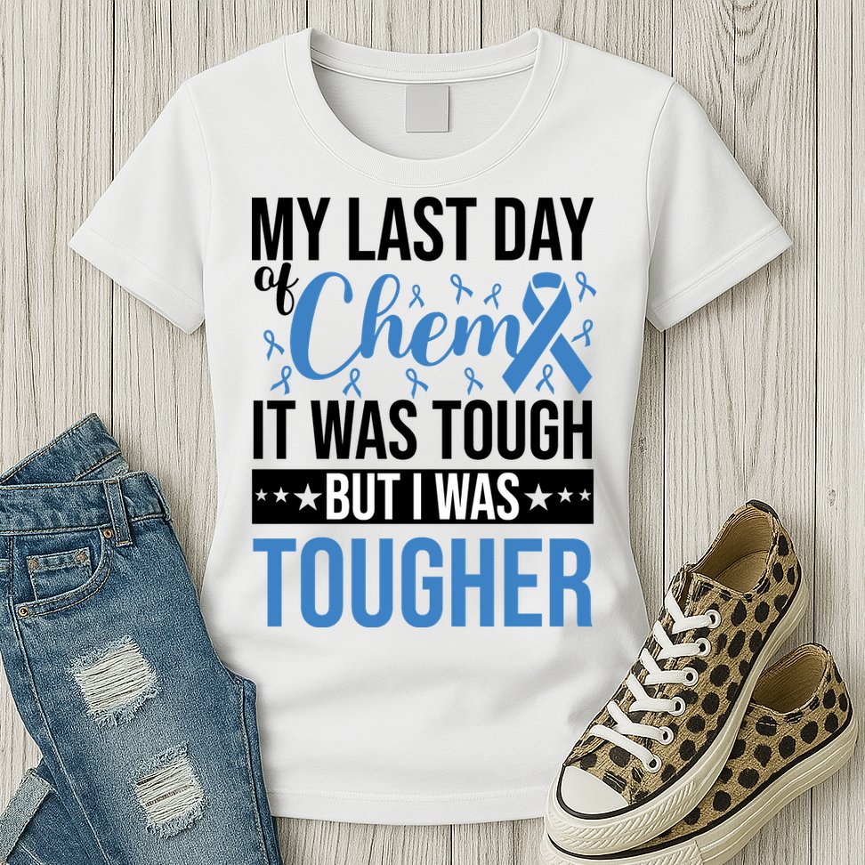 My Last Day Of Chemo Colon_black Womens T-Shirt