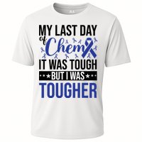 My Last Day Of Chemo Colon_dark Blue_black Cooling Performance Crew T-Shirt