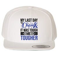 My Last Day Of Chemo Colon_dark Blue_black Wool Snapback Cap