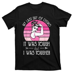 My Last Day Of Chemo Breast Cancer Chemotherapy Survivor T-Shirt