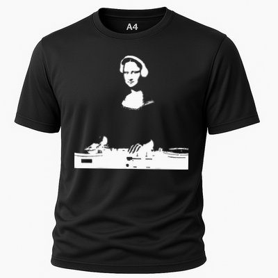 Mona Lisa Dj Art Funny Edm Techno Rave Music Performance Shirt