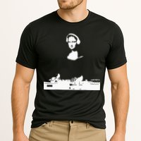 Mona Lisa Dj Art Funny Edm Techno Rave Music Performance Shirt