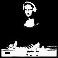 Mona Lisa Dj Art Funny Edm Techno Rave Music Impact Tech Backpack