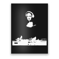 Mona Lisa Dj Art Funny Edm Techno Rave Music Poster