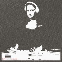 Mona Lisa Dj Art Funny Edm Techno Rave Music Cotton Canvas Backpack