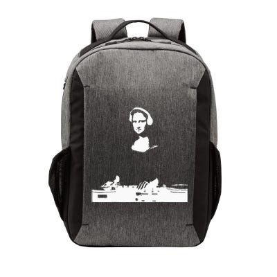 Mona Lisa Dj Art Funny Edm Techno Rave Music Vector Backpack