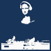 Mona Lisa Dj Art Funny Edm Techno Rave Music Infant Baby Jersey Bodysuit