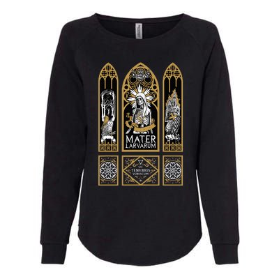 Mater Larvarum Deathless Legacy Womens California Wash Sweatshirt