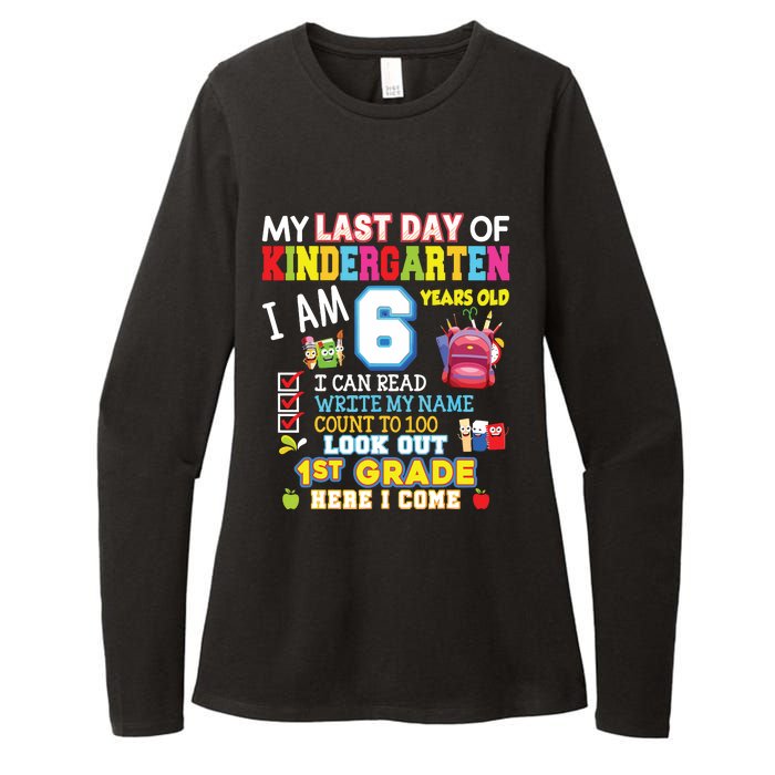 My Last Day Of Kindergarten 1st Grade Here I Come So Long Womens CVC Long Sleeve Shirt