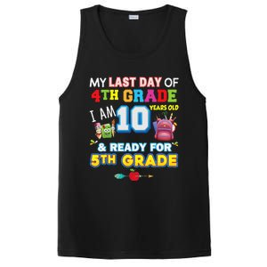 My Last Day Of 4th Grade Im 10 Year Old Ready For 5th Grade PosiCharge Competitor Tank