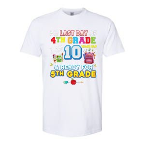 My Last Day Of 4th Grade Im 10 Year Old Ready For 5th Grade Softstyle CVC T-Shirt