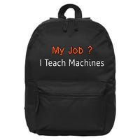 Machine Learning , Data Science, Job, Engineer, Math 16 in Basic Backpack