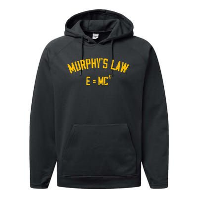 MurphyS Law E = Mc2 Performance Fleece Hoodie