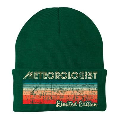 Meteorologist Limited Edition Retro Weather Meteorology Knit Cap Winter Beanie