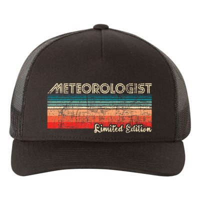 Meteorologist Limited Edition Retro Weather Meteorology Yupoong Adult 5-Panel Trucker Hat