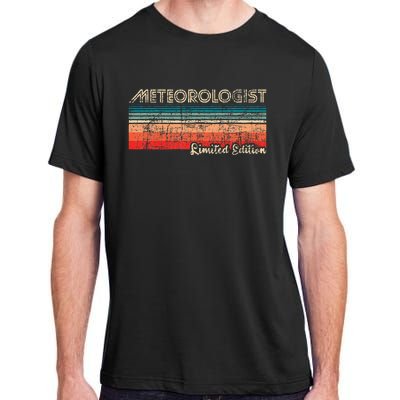 Meteorologist Limited Edition Retro Weather Meteorology Adult ChromaSoft Performance T-Shirt