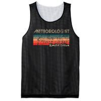 Meteorologist Limited Edition Retro Weather Meteorology Mesh Reversible Basketball Jersey Tank