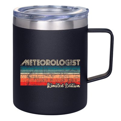 Meteorologist Limited Edition Retro Weather Meteorology 12oz Stainless Steel Coffee Mug