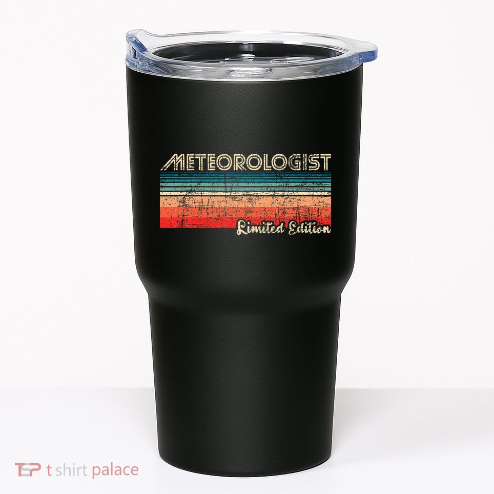 Meteorologist Limited Edition Retro Weather Meteorology Tumbler