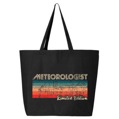 Meteorologist Limited Edition Retro Weather Meteorology 25L Jumbo Tote