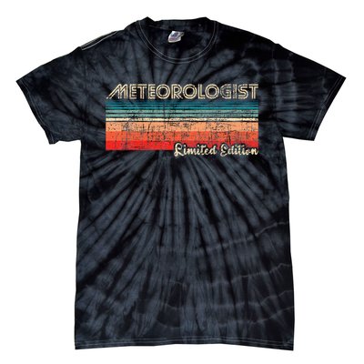 Meteorologist Limited Edition Retro Weather Meteorology Tie-Dye T-Shirt