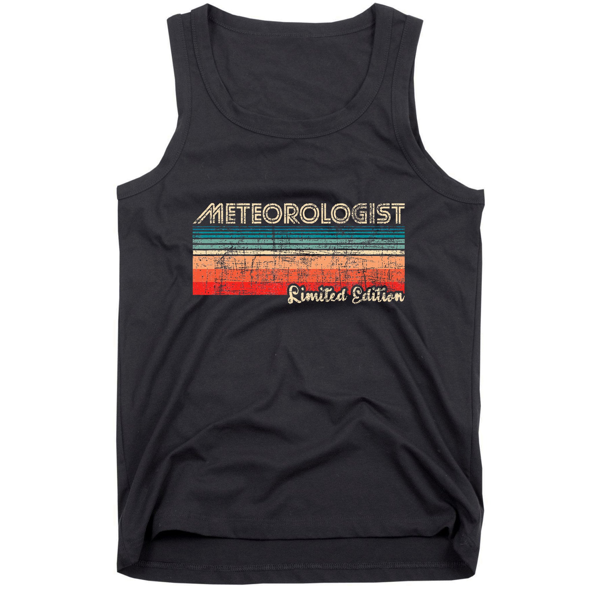 Meteorologist Limited Edition Retro Weather Meteorology Tank Top