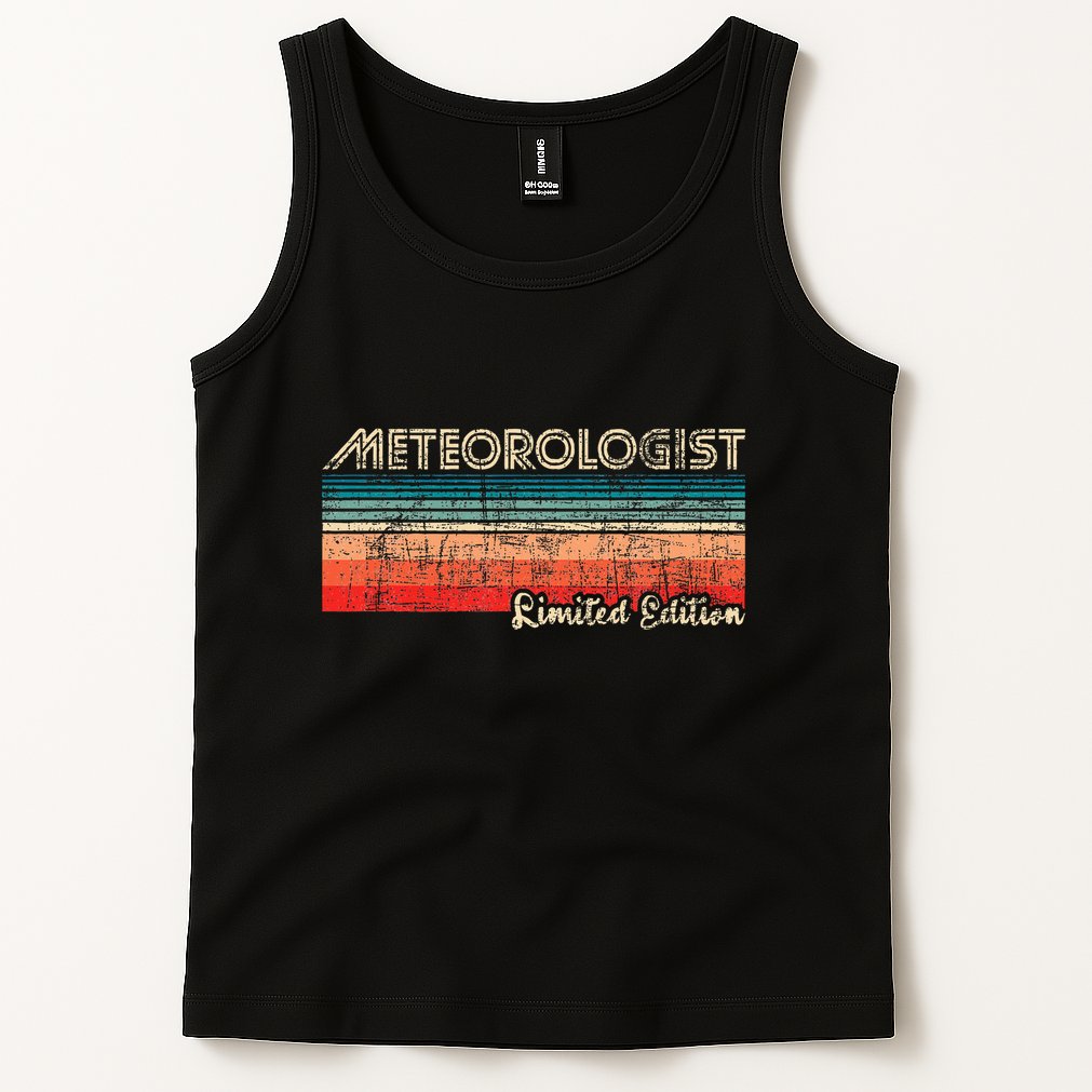 Meteorologist Limited Edition Retro Weather Meteorology Tank Top