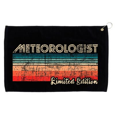 Meteorologist Limited Edition Retro Weather Meteorology Grommeted Golf Towel