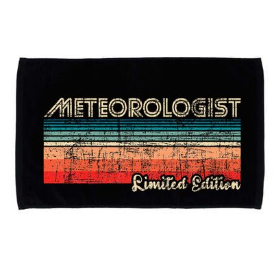 Meteorologist Limited Edition Retro Weather Meteorology Microfiber Hand Towel