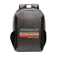 Meteorologist Limited Edition Retro Weather Meteorology Vector Backpack
