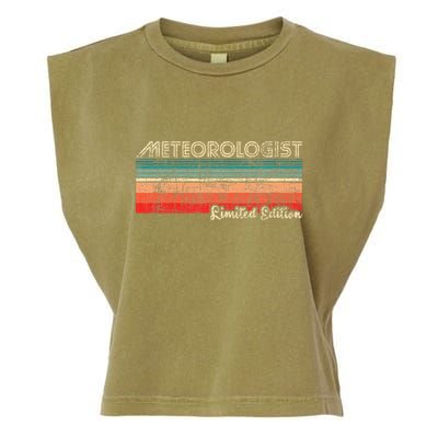 Meteorologist Limited Edition Retro Weather Meteorology Garment-Dyed Women's Muscle Tee