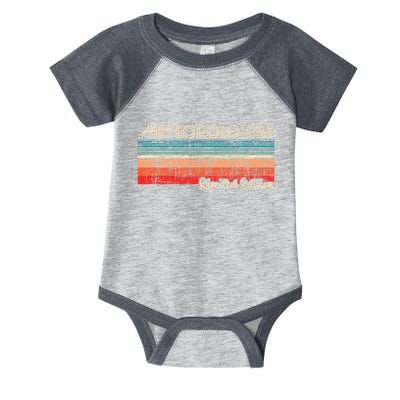 Meteorologist Limited Edition Retro Weather Meteorology Infant Baby Jersey Bodysuit