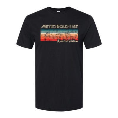 Meteorologist Limited Edition Retro Weather Meteorology Softstyle® CVC T-Shirt