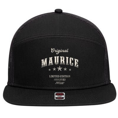 Maurice Limited Edition 7 Panel Mesh Trucker Snapback Hat