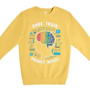 Machine Learning Engineer Artificial Intelligence Premium Crewneck Sweatshirt