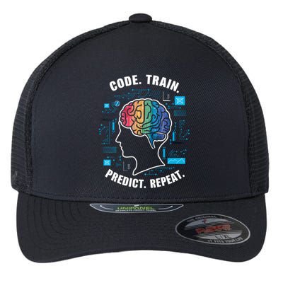 Machine Learning Engineer Artificial Intelligence Flexfit Unipanel Trucker Cap