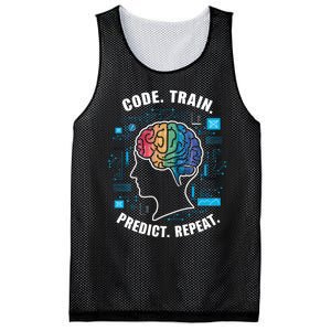 Machine Learning Engineer Artificial Intelligence Mesh Reversible Basketball Jersey Tank