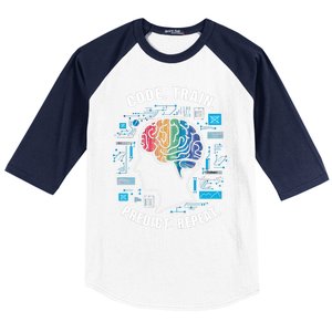 Machine Learning Engineer Artificial Intelligence Baseball Sleeve Shirt