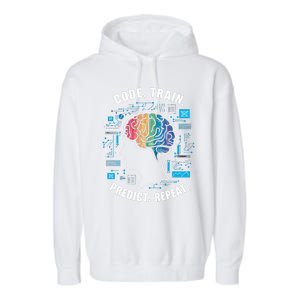 Machine Learning Engineer Artificial Intelligence Garment-Dyed Fleece Hoodie