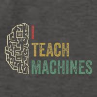 Machine Learning Engineer Deep Learning I Teach Machines Vector Backpack