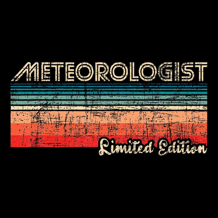 Meteorologist Limited Edition Retro Weather Meteorology 16 in Basic Backpack