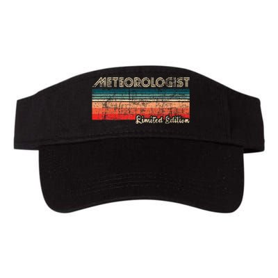 Meteorologist Limited Edition Retro Weather Meteorology Valucap Bio-Washed Visor