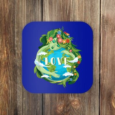 Mother Love Earth Day Save Our Planet Environt Green Great Gift Coaster