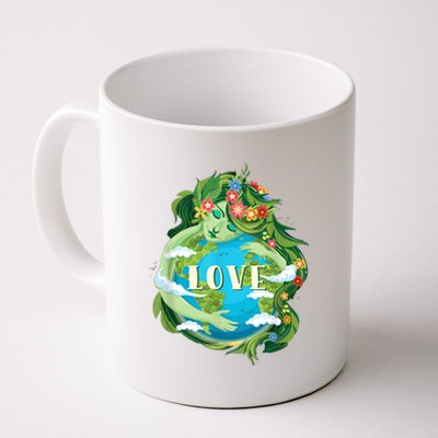 Mother Love Earth Day Save Our Planet Environt Green Great Gift Coffee Mug