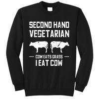 Meat Lover Funny Ketogenic Carnivore Beef Love Tall Sweatshirt