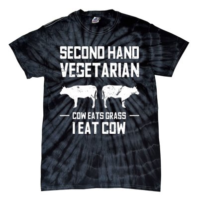 Meat Lover Funny Ketogenic Carnivore Beef Love Tie-Dye T-Shirt