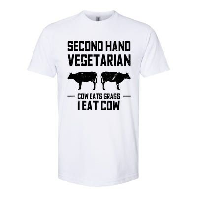 Meat Lover Funny Ketogenic Carnivore Beef Love Softstyle® CVC T-Shirt