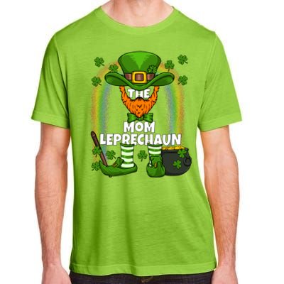 Mom Leprechaun Family Matching St Patricks Day Party Meaningful Gift Adult ChromaSoft Performance T-Shirt