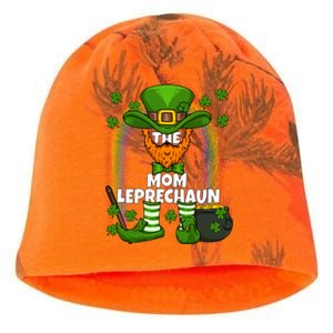 Mom Leprechaun Family Matching St Patricks Day Party Meaningful Gift Kati - Camo Knit Beanie