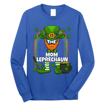 Mom Leprechaun Family Matching St Patricks Day Party Meaningful Gift Long Sleeve Shirt